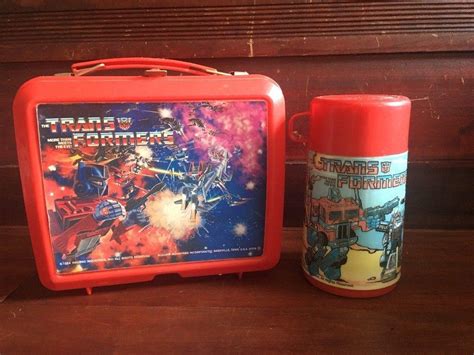 Vintage 1984 Transformers Lunch Box 